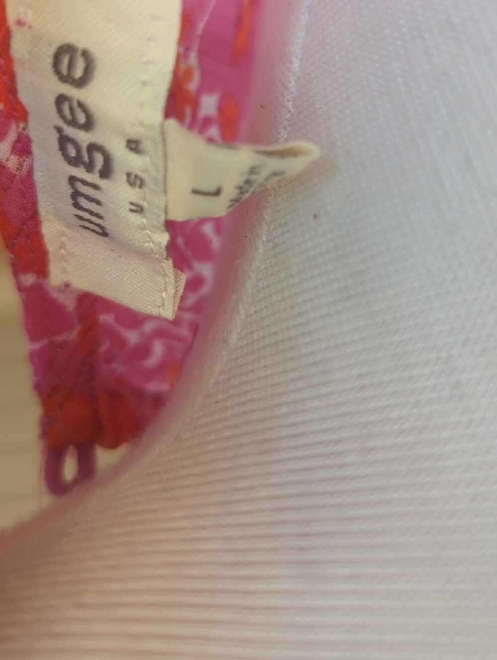 Umgee Pink Floral Ruffle-Hem Mini Dress with Built In Slip - Picture 2 of 4